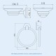 6 Piece Bathroom Accessory Set