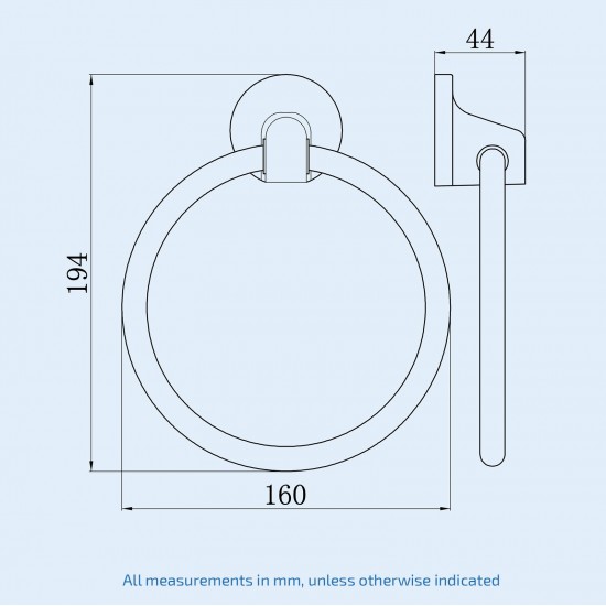 6 Piece Bathroom Accessory Set