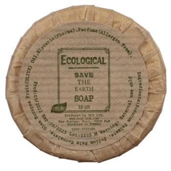 Ecological 15g Pleated Soap Pack of 50