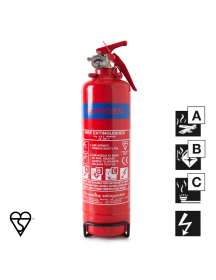 1kg ABC Fire Extinguisher and Bracket