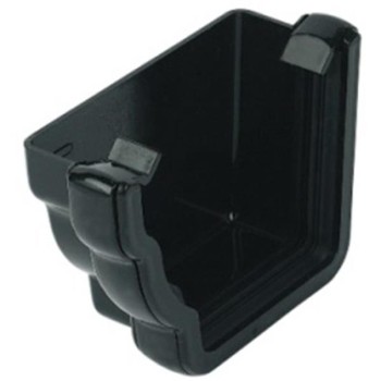 Crown L/H External Stop End Black