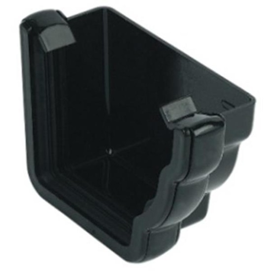 Crown R/H External Stop End Black