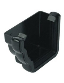 Crown L/H External Stop End Black