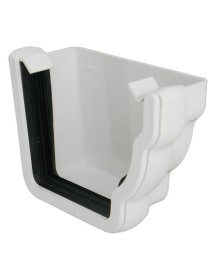 Crown R/H External Stop End White
