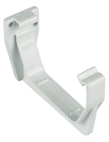 Square Line Facia Bracket White