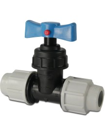 MDPE Stopcock 20mm x 20mm