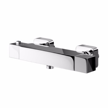 GEM Square Thermostatic Bar Shower Mixer Valve 