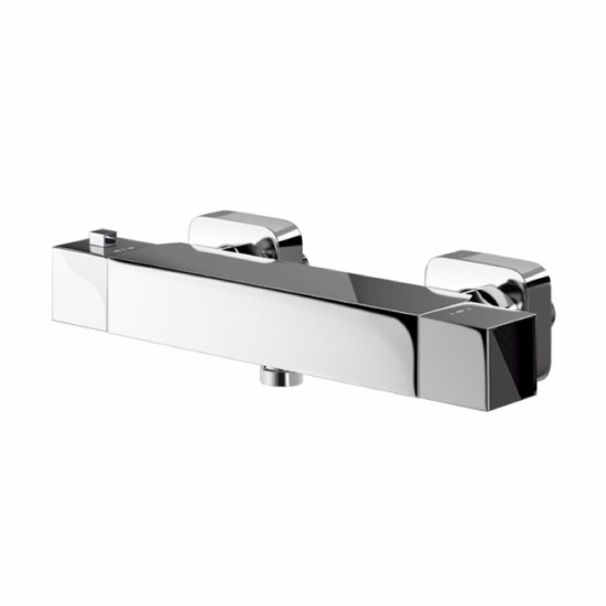 GEM Square Thermostatic Bar Shower Mixer Valve