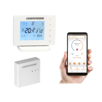 Computherm E400 Wi-Fi Room Thermostat With Remote Controller