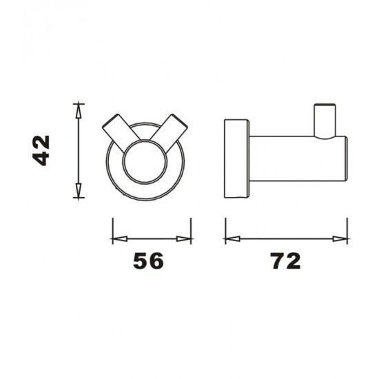 Ascot Robe Hook