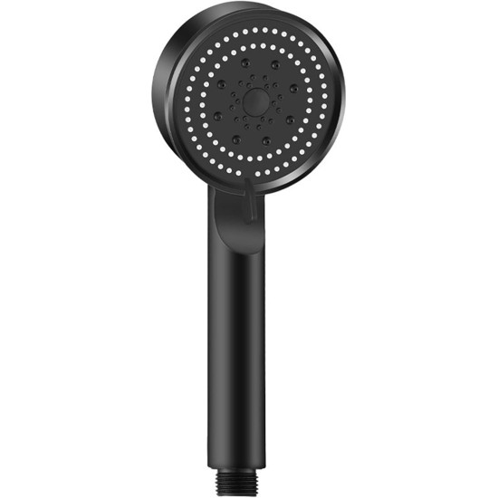 High Pressure Handheld Shower Head - 5 Spray Modes, Detachable Anti-Clog Rainfall, Water Saving 2.5 GPM, ABS Silver - View #2