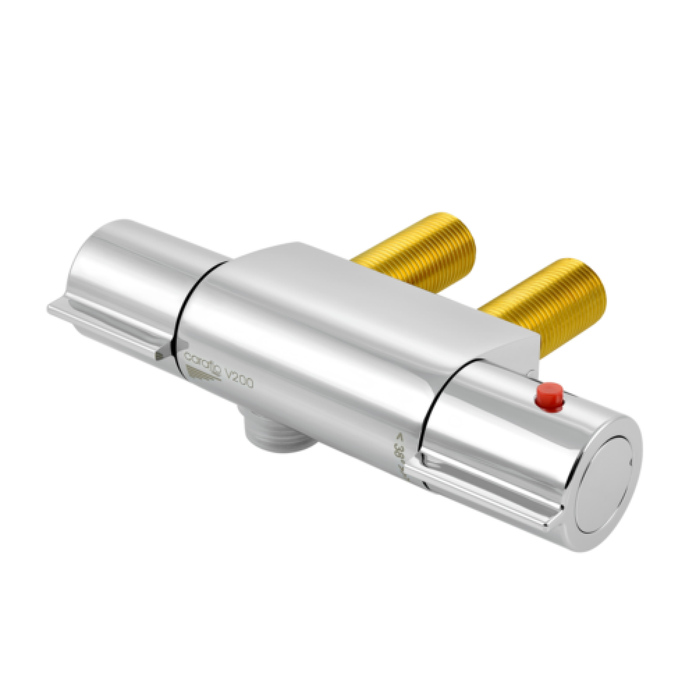 V200 Caravan Shower Mixer Valve 45mm Centres