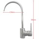 Sirius Kitchen Monobloc Tap Chrome