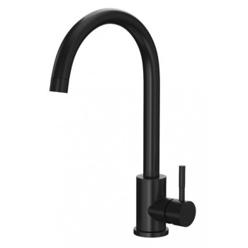 Manhattan Single Lever Kitchen Mixer Black