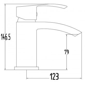 Walsham Mono Basin Mixer 