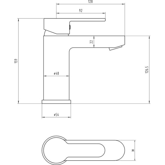 Felsham Basin Mixer