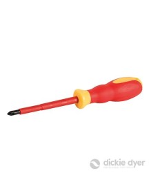 Dickie Dyer VDE Insulated Screwdriver PZ2 x 100mm