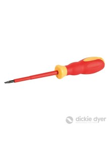 Dickie Dyer VDE Insulated Screwdriver SL4 x 100mm