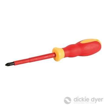 Dickie Dyer VDE Insulated Screwdriver PZ2 x 100mm