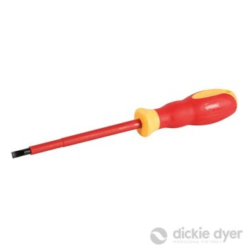 Dickie Dyer VDE Insulated Screwdriver SL6.5 x 100mm