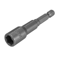 11mm Bi-Hex Non Magnetic Tek Driver Bit 1/4" Nut Setter Socket Bits