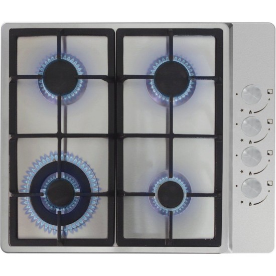 60cm Stainless Steel Gas Hob ( LPG Jets Included ) UBGHDFFJ60.1