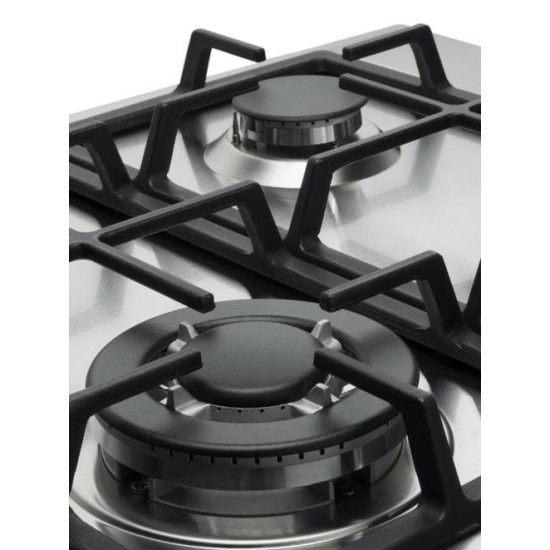 60cm Stainless Steel Gas Hob ( LPG Jets Included )