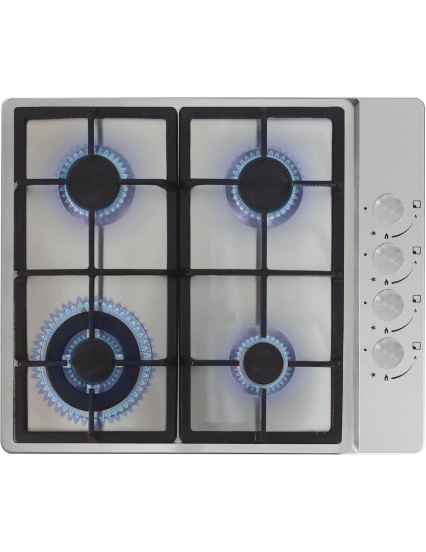 60cm Stainless Steel Gas Hob ( LPG Jets Included )