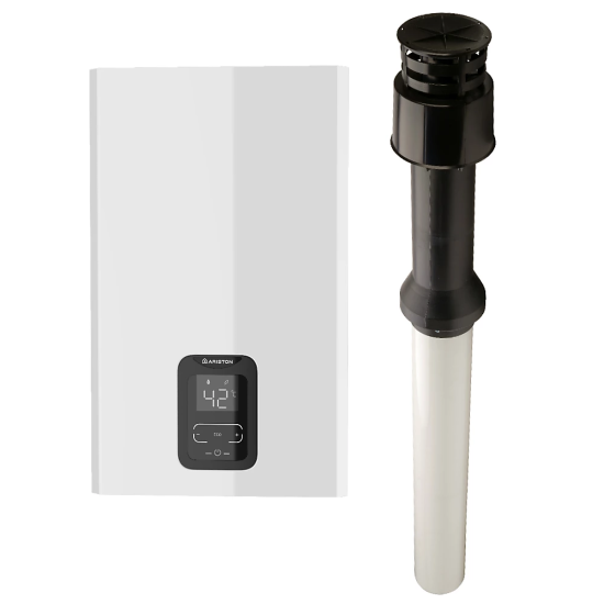 Ariston Next Evo X 11L Room Sealed LPG Water Heater Vertical Flue