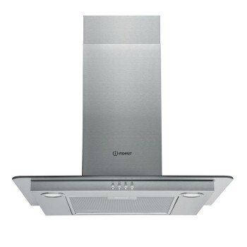 Indesit IHF 6.5 LM X Cooker Hood - Stainless Steel