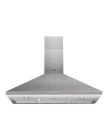 Indesit IHPC9.4LMX 90cm Stainless Steel Pyramid Cooker Hood