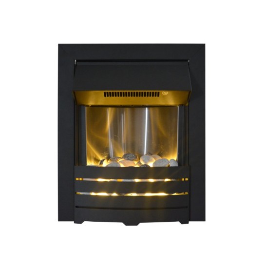 Sapphire Electric Fire in Black