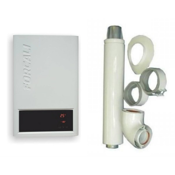 Forcali 12 L Room Sealed LPG Water Heater With Vertical Flue Kit Static  Caravan Parts Vehicle