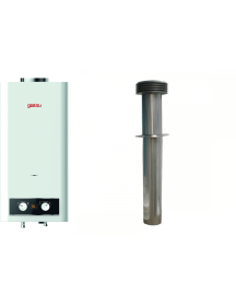 Giatsu Sena 11L LPG Water Heater Complete With Flue