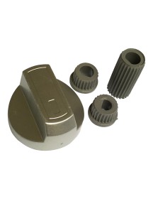 Universal Cooker/Hob Knob Silver