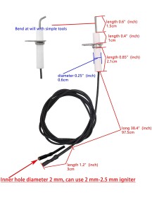 Universal electrode and ignitor