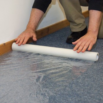 Easy-Roll Self-Adhesive Carpet Protection Film