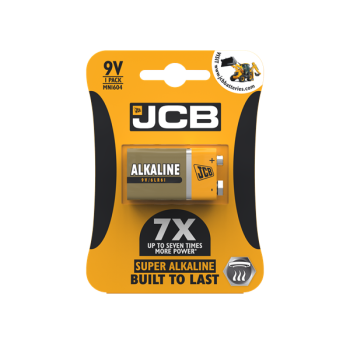 JCB 9V Super Alkaline Pack of 1