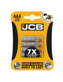 JCB AAA Super Alkaline Pack of 4