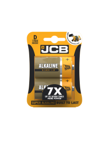 JCB D Cell Super Alkaline Pack of 2