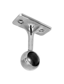 Chrome Wardrobe Rail 19mm End Bracket