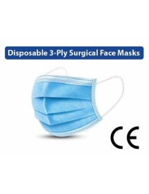 Nuur 3 Ply Face Mask CE Approved Pack 50