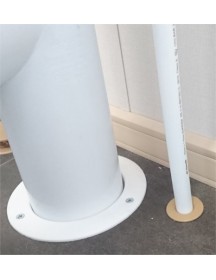 15mm Pipe Seal Hole Tidy 60mm Tail Beige