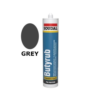 Soudal Butyrub Sealant (Seamseal CV) Grey