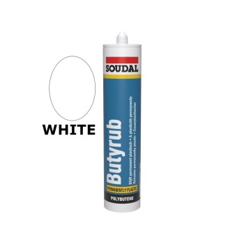 Soudal Butyrub Sealant (Seamseal CV)  White
