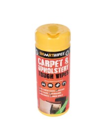 SMAART Carpet and Upholstery Tough Cleaning Wipes - Pack Of 40