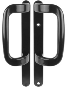 UPVC Inline Patio Door Handle XL Dummy Black