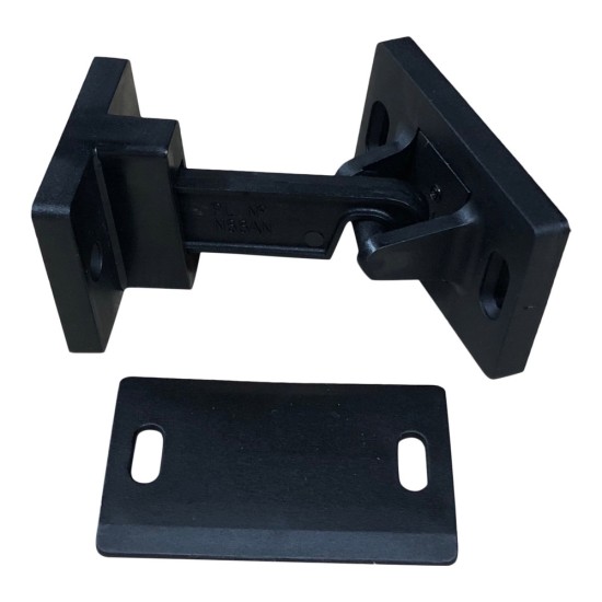 Surecatch Hook Latch Door Retainer Black