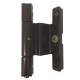 Adjustable Rebated Butt Hinge 9-16mm All-In-One Brown