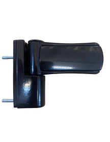 3D Adjustable UPVC Flag Hinge Black